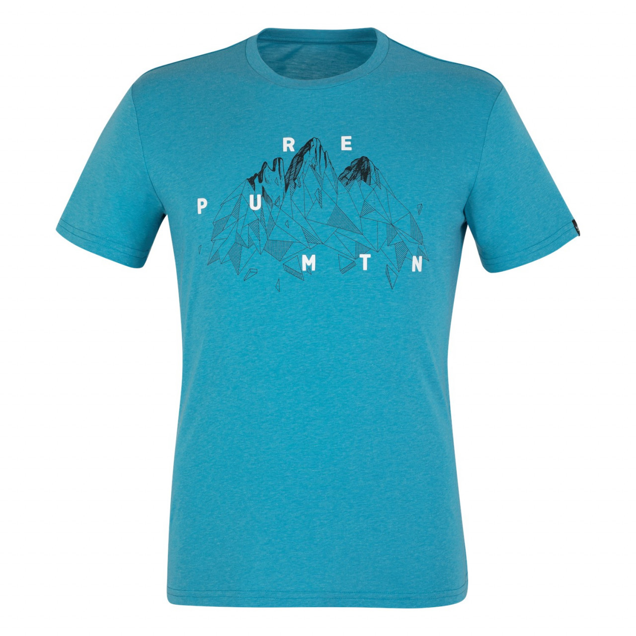 Camisetas Hombre Chile - Salewa Illustration Dri-Release® - Azules - DBAC-12869